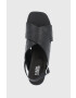 Karl Lagerfeld sandale de piele K-blok Wedge - Pled.ro