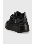 Karl Lagerfeld sneakers din piele Anakapri culoarea negru - Pled.ro