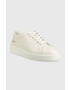 Karl Lagerfeld sneakers din piele FLINT culoarea alb KL53320 - Pled.ro