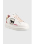 Karl Lagerfeld sneakers din piele KAPRI KC culoarea alb KL62570N - Pled.ro