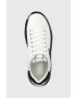 Karl Lagerfeld sneakers din piele Kapri Kushion culoarea alb - Pled.ro