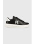 Karl Lagerfeld sneakers din piele KAPRI MENS culoarea negru KL52515A - Pled.ro