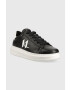 Karl Lagerfeld sneakers din piele KAPRI MENS culoarea negru KL52515A - Pled.ro