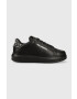 Karl Lagerfeld sneakers din piele KAPRI MENS culoarea negru KL52576 - Pled.ro