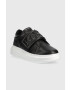 Karl Lagerfeld sneakers din piele Kapri Mens culoarea negru - Pled.ro