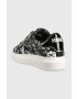 Karl Lagerfeld sneakers din piele KAPRI MENS culoarea negru KL52569 - Pled.ro