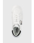 Karl Lagerfeld sneakers din piele KAPRI RUN culoarea alb - Pled.ro