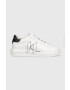 Karl Lagerfeld sneakers din piele KAPRI MENS culoarea alb KL52511 - Pled.ro