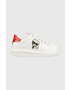 Karl Lagerfeld sneakers din piele KAPRI MENS culoarea alb KL52533 - Pled.ro