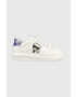 Karl Lagerfeld sneakers din piele KL52533 KAPRI MENS culoarea alb - Pled.ro