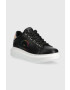 Karl Lagerfeld sneakers din piele KL62538L KAPRI culoarea negru - Pled.ro