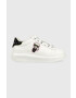 Karl Lagerfeld sneakers din piele KAPRI culoarea alb KL62547 - Pled.ro