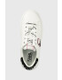 Karl Lagerfeld sneakers din piele KAPRI culoarea alb KL62547 - Pled.ro