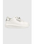 Karl Lagerfeld sneakers din piele KL62576K KAPRI culoarea alb - Pled.ro