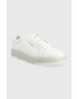 Karl Lagerfeld sneakers din piele KOURT III culoarea alb KL51515 - Pled.ro