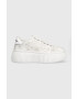 Karl Lagerfeld sneakers din piele KREEPER LO culoarea alb KL42315 - Pled.ro