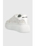 Karl Lagerfeld sneakers din piele KREEPER LO culoarea alb KL42315 - Pled.ro