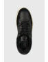 Karl Lagerfeld sneakers din piele KREW culoarea negru KL53030 - Pled.ro