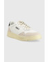 Karl Lagerfeld sneakers din piele KREW KL culoarea alb KL53020 - Pled.ro