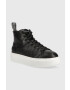 Karl Lagerfeld sneakers din piele MAXI KUP culoarea negru KL62255A - Pled.ro