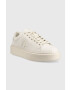 Karl Lagerfeld sneakers din piele MAXI KUP culoarea bej KL52217 - Pled.ro