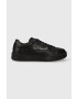 Karl Lagerfeld sneakers din piele MAXI KUP culoarea negru KL52223 - Pled.ro