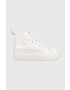 Karl Lagerfeld sneakers din piele MAXI KUP culoarea alb KL62255A - Pled.ro