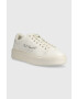 Karl Lagerfeld sneakers din piele MAXI KUP culoarea bej KL52223 - Pled.ro