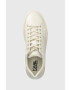 Karl Lagerfeld sneakers din piele MAXI KUP culoarea bej KL52223 - Pled.ro