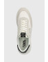 Karl Lagerfeld sneakers din piele SERGER KC culoarea alb KL53638 - Pled.ro