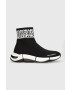 Karl Lagerfeld sneakers QUADRA culoarea negru KL63256 - Pled.ro