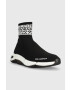 Karl Lagerfeld sneakers QUADRA culoarea negru KL63256 - Pled.ro