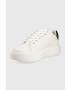 Karl Lagerfeld sneakers MAXI KUP culoarea alb KL62226 - Pled.ro