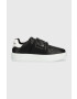 Karl Lagerfeld sneakers Maxi Kup culoarea negru - Pled.ro