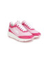 Karl Lagerfeld sneakers pentru copii culoarea roz - Pled.ro