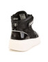 Karl Lagerfeld sneakers pentru copii culoarea negru - Pled.ro