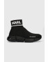 Karl Lagerfeld sneakers Quadro culoarea negru - Pled.ro