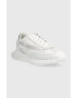 Karl Lagerfeld sneakers Zone culoarea alb - Pled.ro