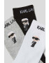 Karl Lagerfeld sosete 3-pack femei - Pled.ro