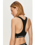 Karl Lagerfeld Sutien sport culoarea negru - Pled.ro