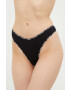 Karl Lagerfeld tanga culoarea negru - Pled.ro