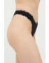 Karl Lagerfeld tanga culoarea negru - Pled.ro