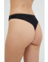 Karl Lagerfeld tanga culoarea negru transparent - Pled.ro