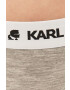 Karl Lagerfeld tanga culoarea negru - Pled.ro