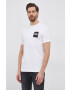 Karl Lagerfeld tricou barbati culoarea alb cu imprimeu - Pled.ro