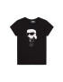 Karl Lagerfeld tricou copii culoarea negru - Pled.ro