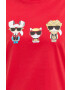 Karl Lagerfeld tricou din bumbac - Pled.ro