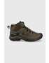 Keen pantofi Targhee III Mid barbati culoarea maro 1017786.-BUNG/BLA - Pled.ro