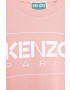 Kenzo kids bluza copii culoarea roz cu imprimeu - Pled.ro