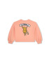 Kenzo kids bluza copii culoarea roz cu imprimeu - Pled.ro